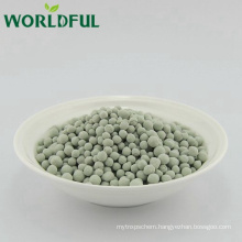 Chemical industrial water filter media 3-5mm green natural zeolite balls